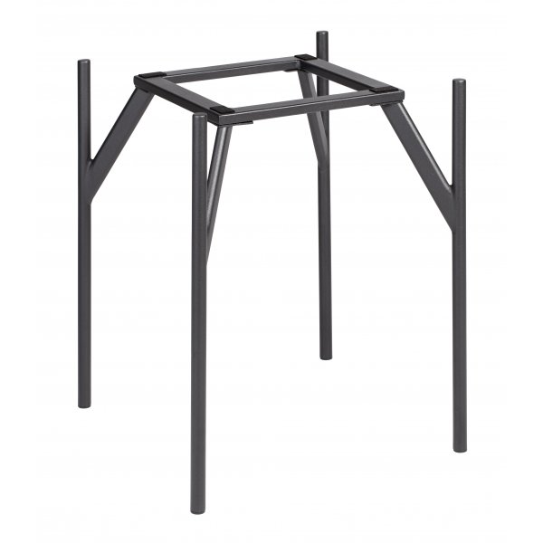 Air Base, Couchtisch 50x50, schwarz