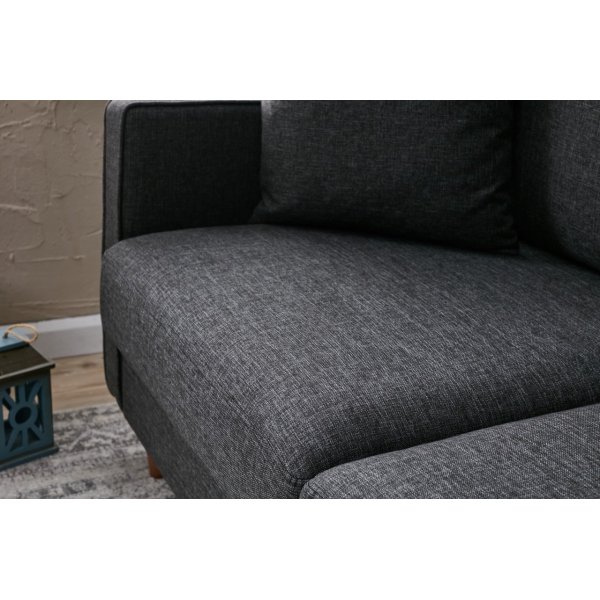 Eca 2-Sitzer-Sofa - Anthrazit
