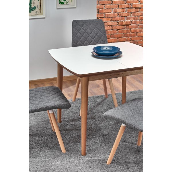 Shinra Esstisch 90-190 cm - Weiß Shinra Esstisch 90-190 cm - Weiß