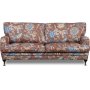 Spirit 3-Sitzer-Sofa Howard aus Stoff mit Blumenmuster - Eden Parrot Terracotta