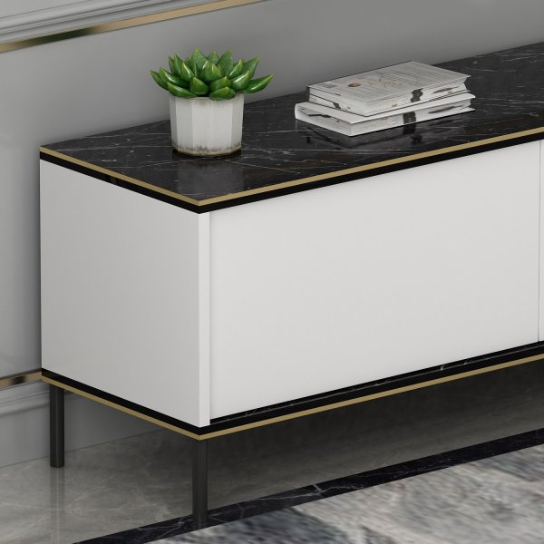 Emmi Medienbank - Weiß Emmi Medienbank - Weiß