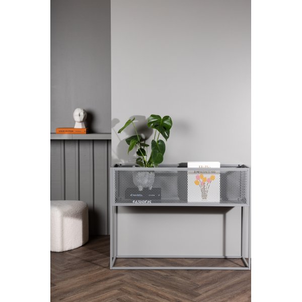 Teo-Reliefregal - Hellgrau