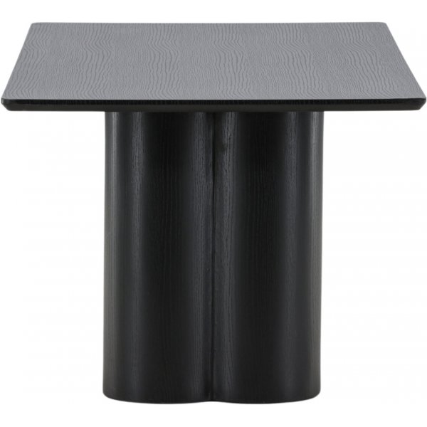 Couchtisch 120x60 cm schwarz gebeizte Eiche - Olivia