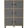 Vilamo Schrank 48 - Kiefer/anthrazit