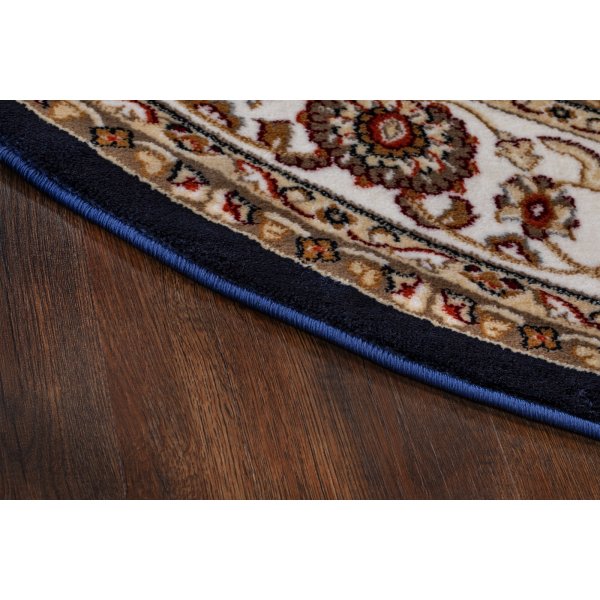 Dubai Medallion Wilton Teppich Blau Dubai Medallion Wilton Teppich Blau