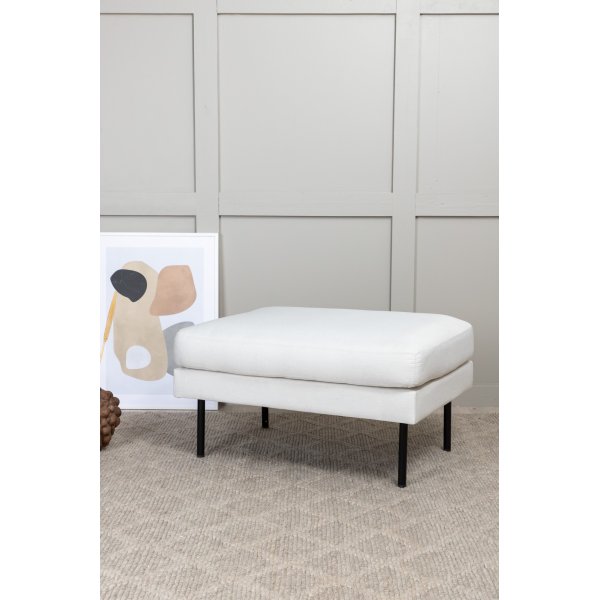 Eden Hocker - Hellbeiger Stoff Eden Hocker - Hellbeiger Stoff