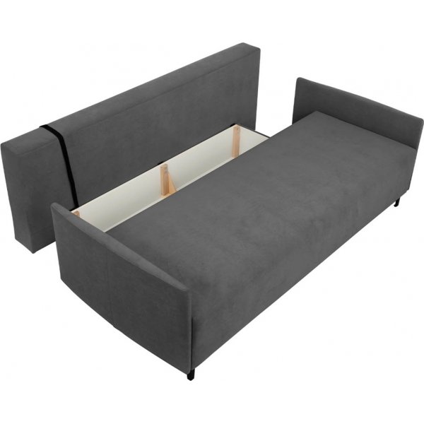 Logan 3-Sitzer Schlafsofa - Grau
