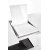 Creed ausziehbarer Esstisch 90x160-200 cm - Wei