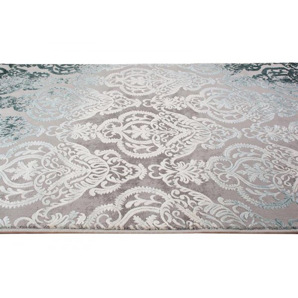 Maschinengewebter Teppich - Trkis