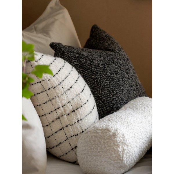 Karl Kissenbezug 45 x 45 cm - Schwarz/Wei