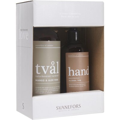 Eine Box voller Liebe Seife und Hndedesinfektionsmittel - Transparent