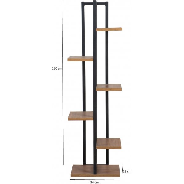 Nina B�cherregal - Kiefer/Schwarz