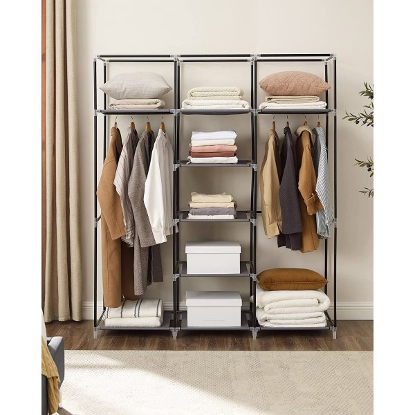 Katerina Kleiderschrank 150 x 175 cm - Grau