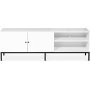 Stilo V.2 weie TV-Bank 150 cm breit