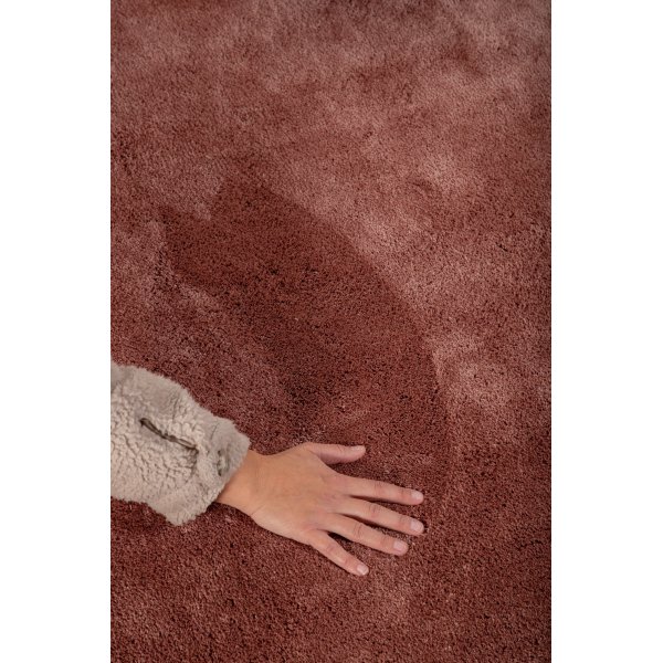 Lawson-Teppich - Pinke Viskose-Optik Lawson-Teppich - Pinke Viskose-Optik