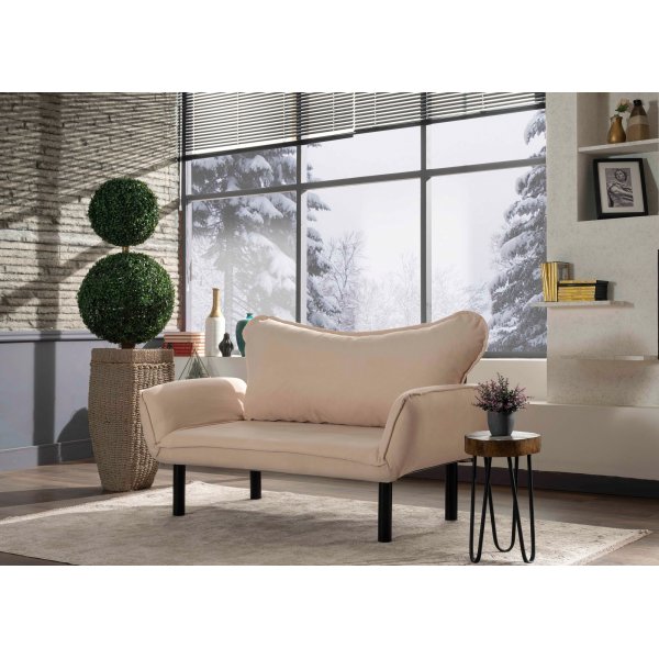 Chatto 2-Sitzer Schlafsofa - Cremewei