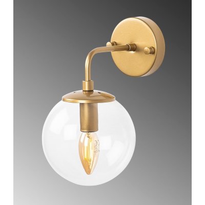 Hornwandlampe 12216 - Gold