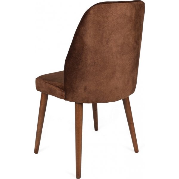 Dallas Esszimmerstuhl-Set - Braun/Walnuss Dallas Esszimmerstuhl-Set - Braun/Walnuss