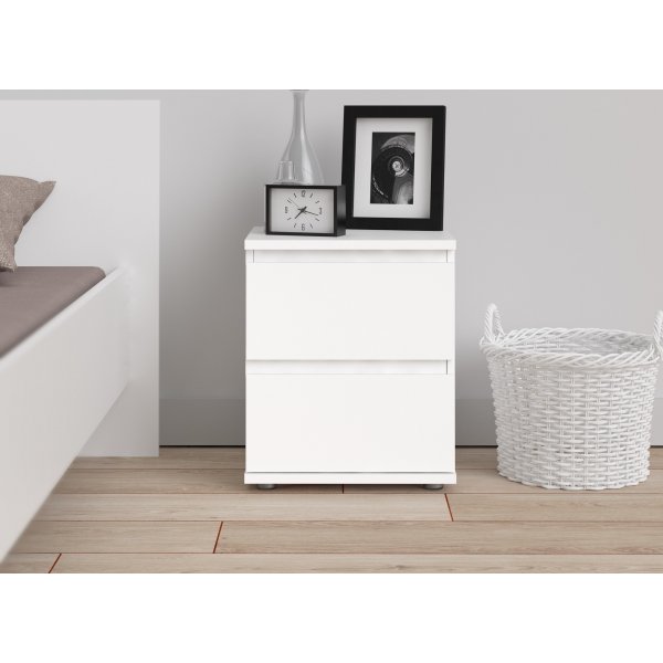 Nova Nachttisch - Wei
