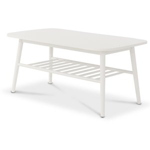 Alto Couchtisch - Weiß + Möbelpflegeset für Textilien Alto Couchtisch - Weiß + Möbelpflegeset für Textilien