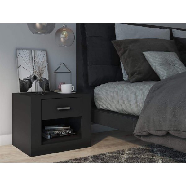 Einar Nachttisch - Schwarz Einar Nachttisch - Schwarz