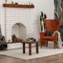 Ida Couchtisch 60 cm - Walnuss