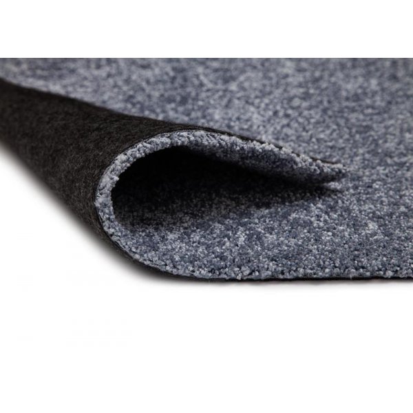 Knüpfteppich Fidelma - Stahlblau Knüpfteppich Fidelma - Stahlblau