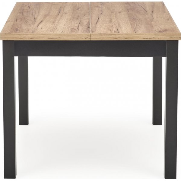 Callahan Esstisch 90-125 x 90 cm - Craft-Eiche/Schwarz