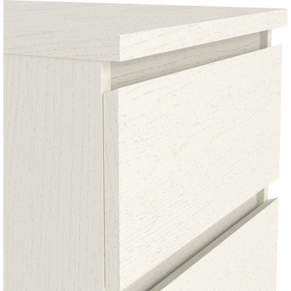 Naia Nachttisch 2 - Weiße Asche Naia Nachttisch 2 - Weiße Asche