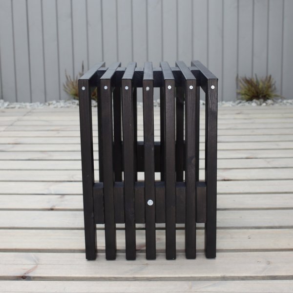 Cuba-Hocker - Schwarz