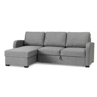 Anbaubares Schlafsofa Bari mit Stauraum - Farbe nach Wahl Anbaubares Schlafsofa Bari mit Stauraum - Farbe nach Wahl