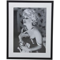 Villa Malerei Marilyn Pose - Schwarz / Weiß Villa Malerei Marilyn Pose - Schwarz / Weiß