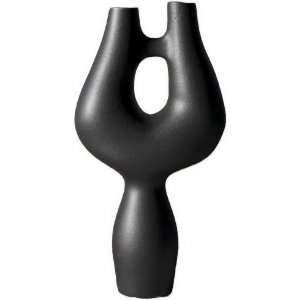 Garfo Vase - Schwarz