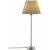 Kent Tischlampe - Beige/Chrom - 58 cm