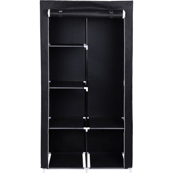Kleiderschrank Katerina 88 x 168 cm - Schwarz Kleiderschrank Katerina 88 x 168 cm - Schwarz