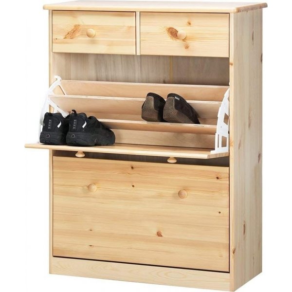 Mario Schuhschrank - Lackierte Kiefer Mario Schuhschrank - Lackierte Kiefer