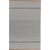 Kelim-Teppich Sizilien - Grau - Grau-200x300 cm