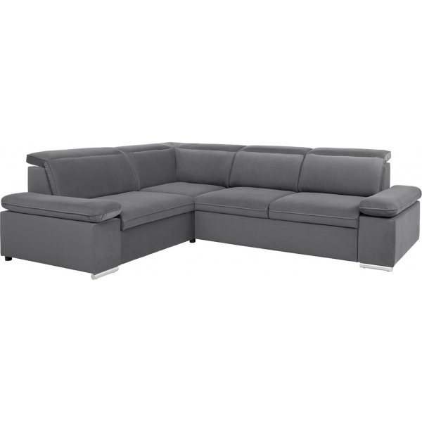 Darby Ecksofa links - Grau