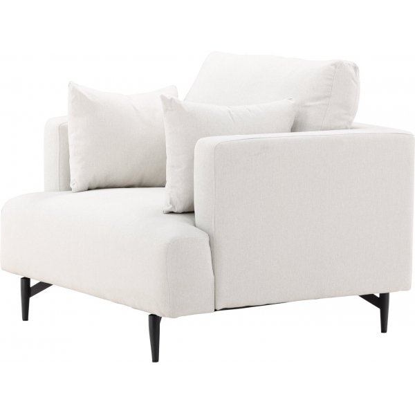 Sofia-Sessel - Beigefarbenes Leinen