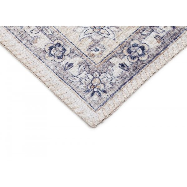 Maschinengewebter Teppich Cleo Tabriz - Grau/Gold