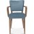 Tulip Stuhl mit 1 Gestell - Optionale Farbe des Gestells und der Polsterung