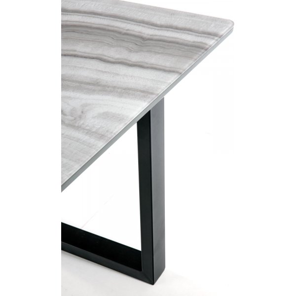 Nesta Esstisch 160-200 cm - Weiß/Grau Nesta Esstisch 160-200 cm - Weiß/Grau