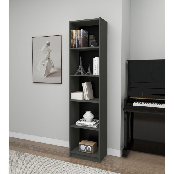 Fulya B�cherregal - Dunkelgrau