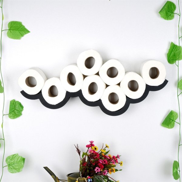 Waco Papierhalter - Schwarz