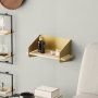 Brazo Wandregal 40 x 19 x 20 cm - Gold