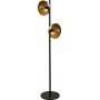 Drammen Stehlampe - Schwarz/Gold