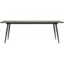 Keholmen Esstisch 220 x 100 cm - Schwarz/Braun