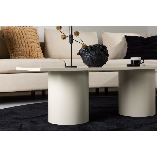 Sandvika Couchtisch 120 x 50 cm - Beige