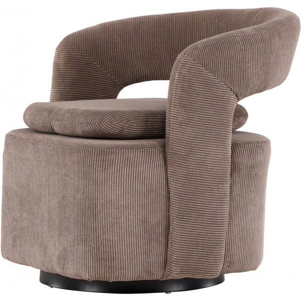 Lorbeer-Sessel - Brauner Cord Lorbeer-Sessel - Brauner Cord