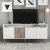 Milan Sideboard 180 cm - Wei/Gold